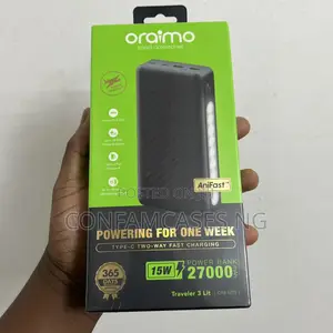 Oraimo 27000mah Fast Charging Power Bank