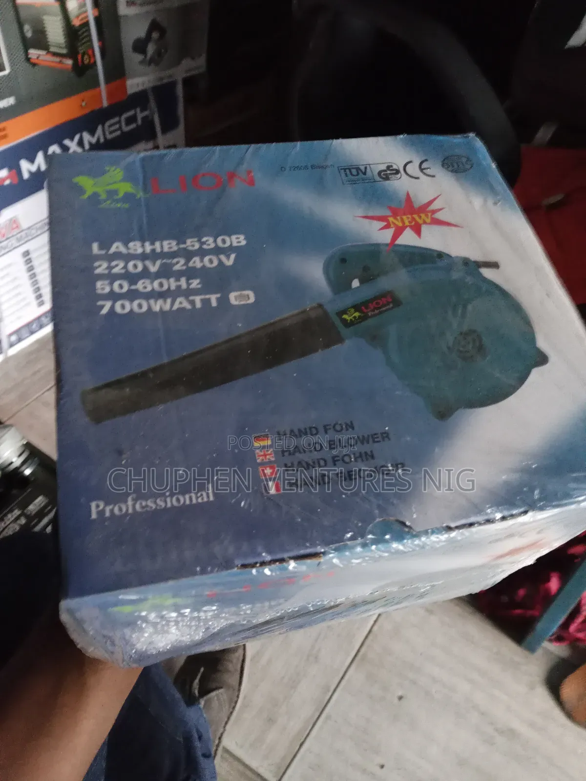 Dust Vacuum and Blowing Machine