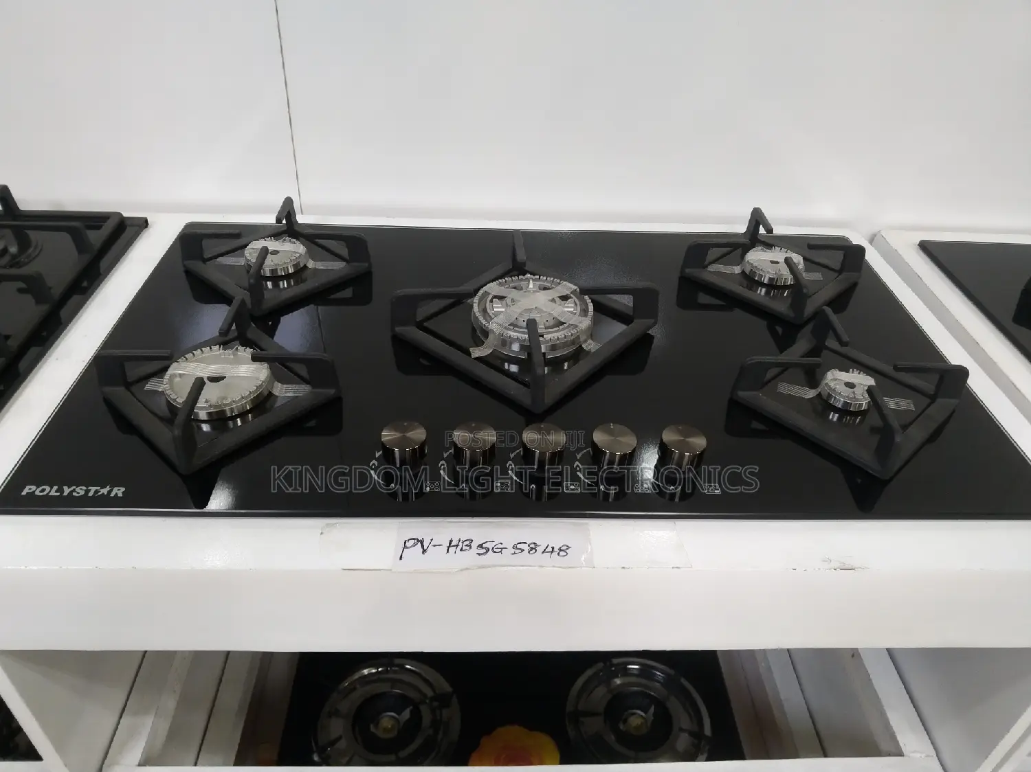 Original Polystar Inbuilt 60x90cm 5 Burner Cooker.
