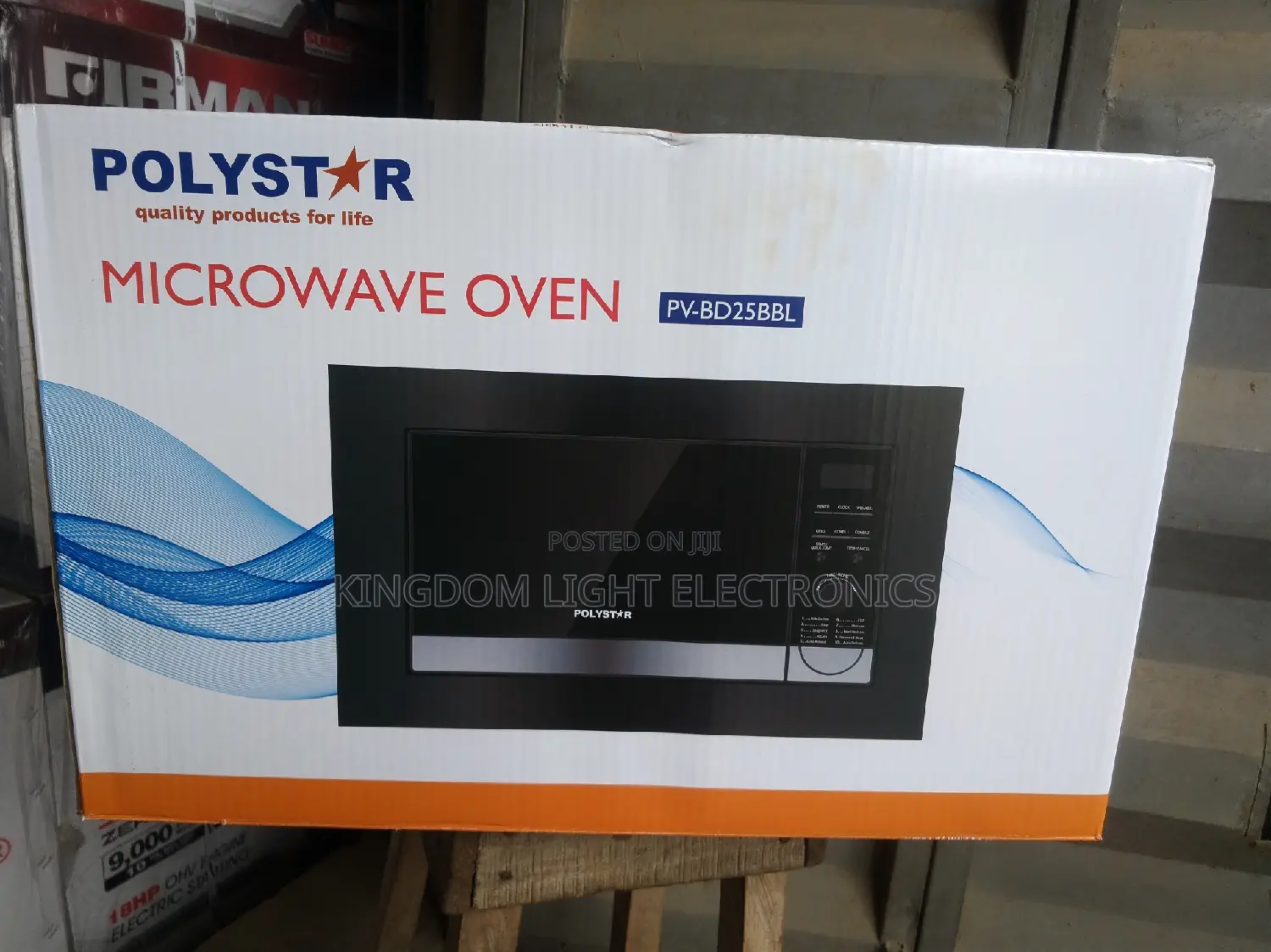 New Polystar Inbuilt Microwave 25 Liters