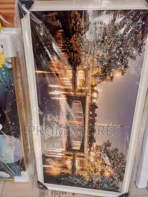 Acrylic Decorative Design Wall Frame 54cmx105cm
