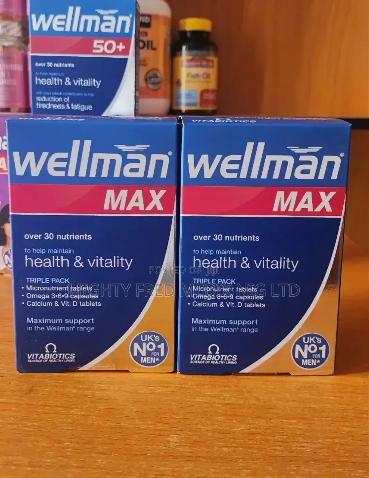 Vitabiotics Wellman Max