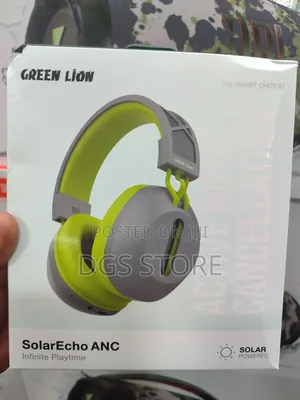 Green Lion Solar Echo Infinite ANC Bluetooth Headphone