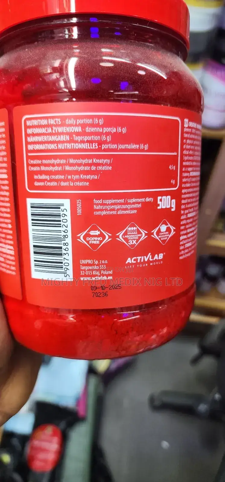 Activelab Creatine Powder