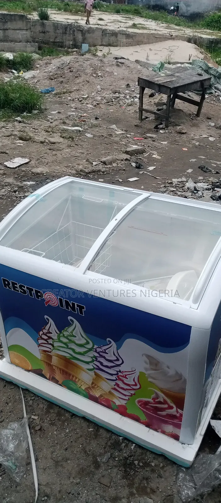 Show Case Restpoint Deep Freezer Low Voltage Fully Copper .