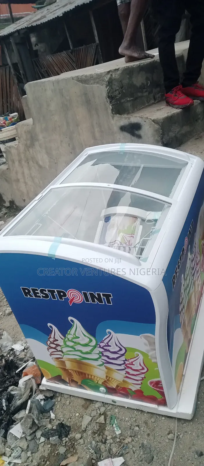 Show Case Restpoint Deep Freezer Low Voltage Fully Copper .