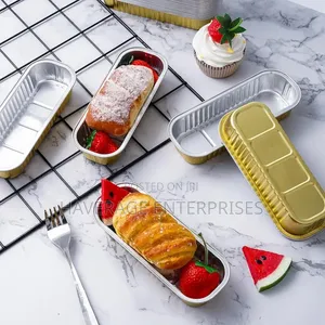 Aluminium Foil Tray 150mmx47mm 200ml 500pce