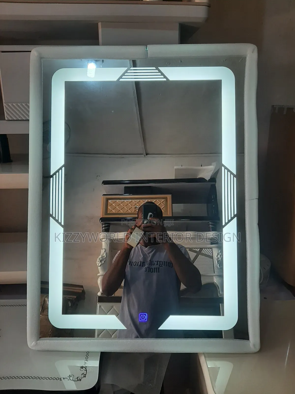 LED Wall Mirror .