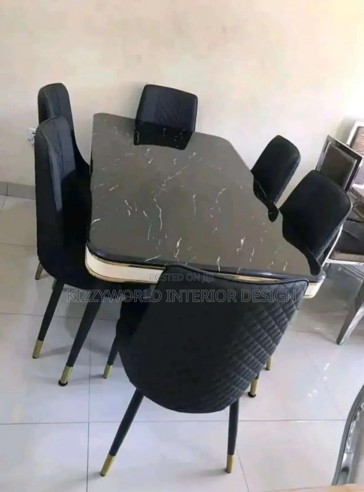 Marble Dining Table Set.