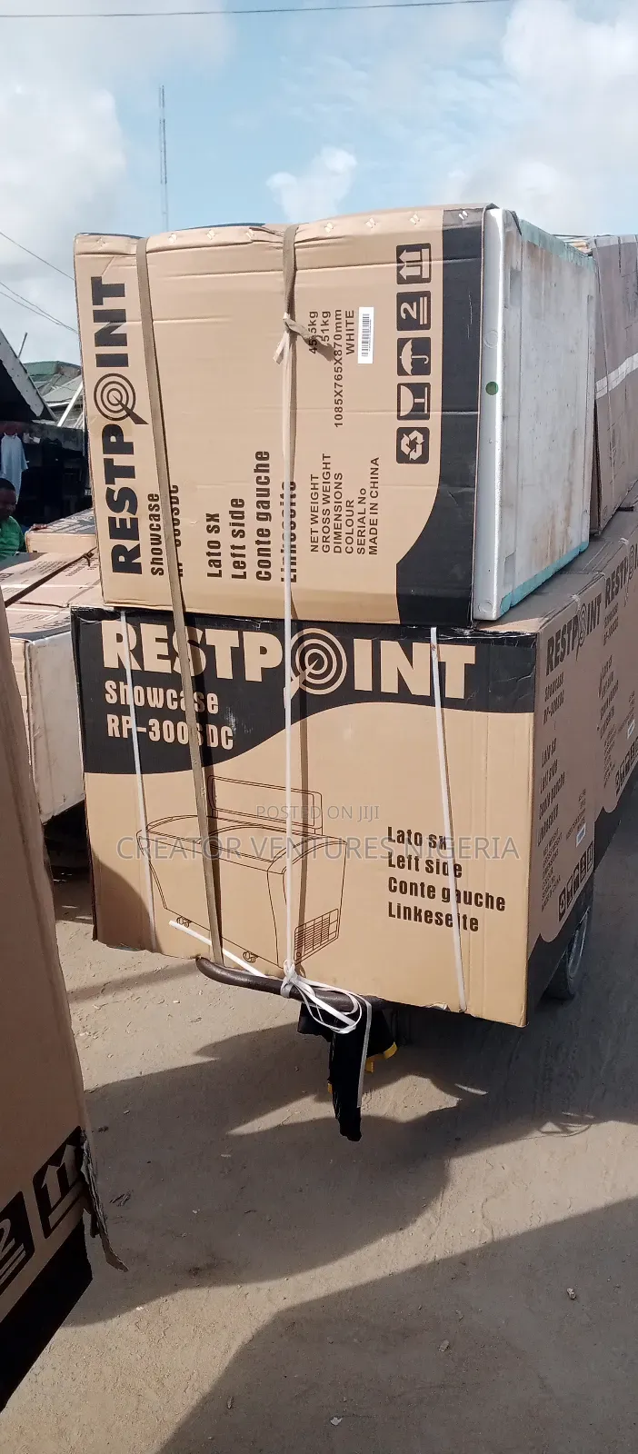 Show Case Restpoint Deep Freezer Low Voltage Fully Copper .