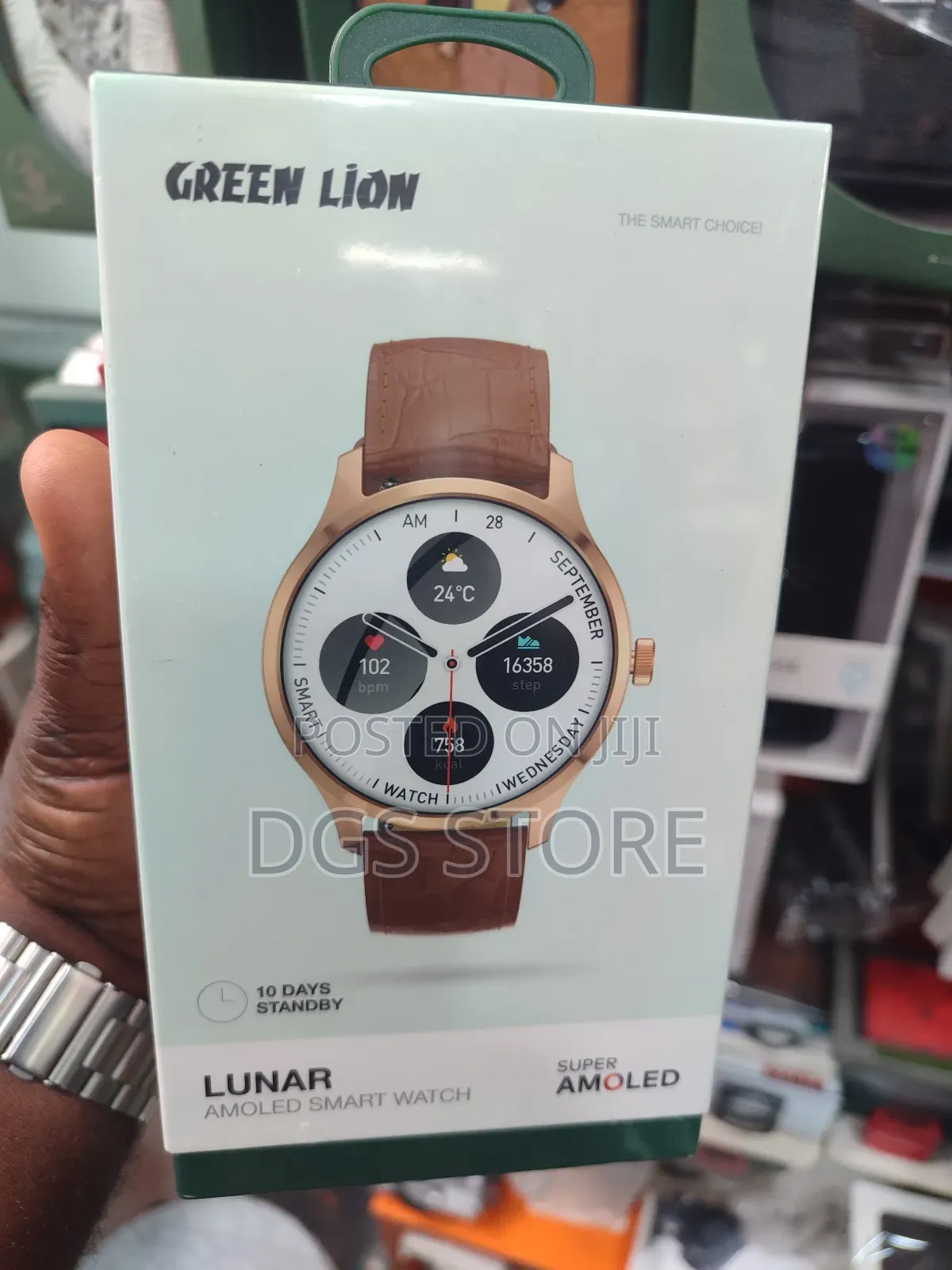 Green Lion Lunar AMOLED Smart Watch