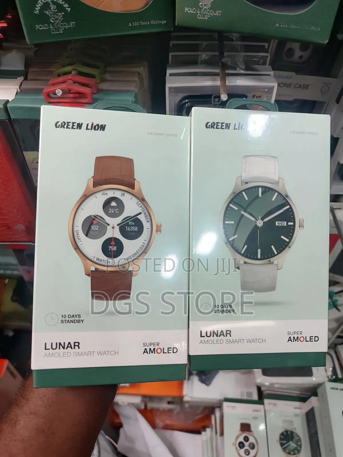 Green Lion Lunar AMOLED Smart Watch