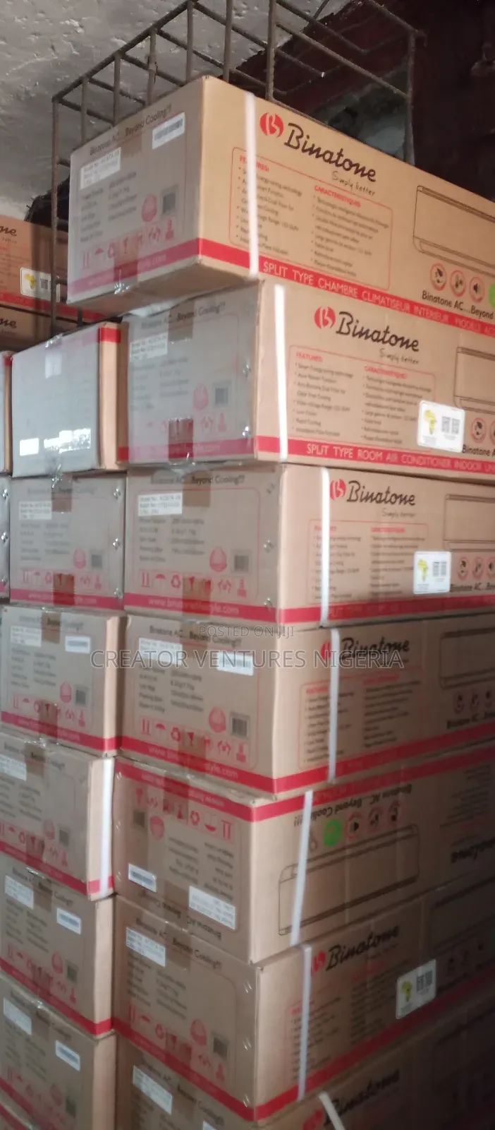 Binatone Split Unit Ac Low Voltage Fully Copper Fast Cooling
