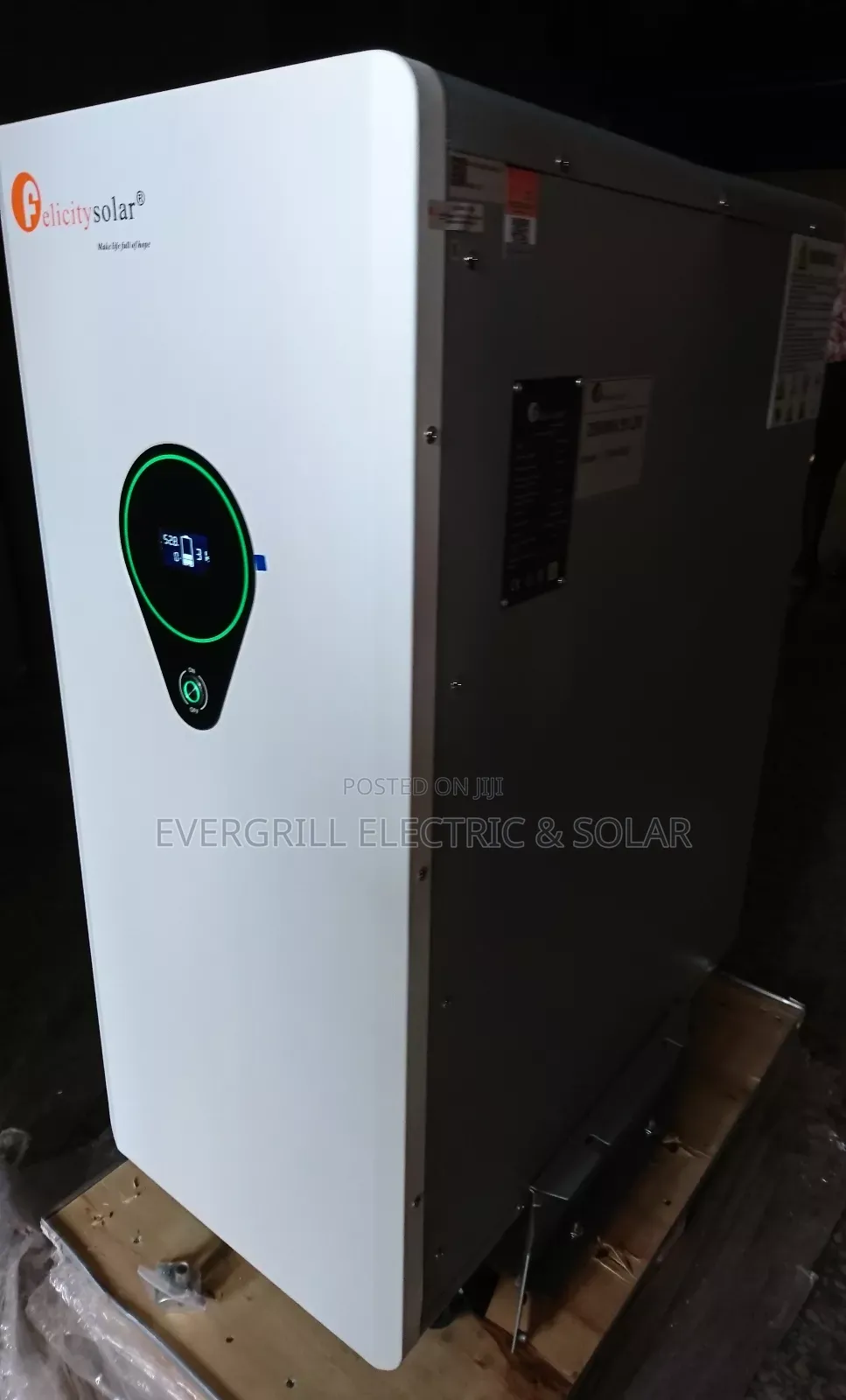 Felicity Lithium Battery 25kwh 51.2V 500ah 7years Warranty