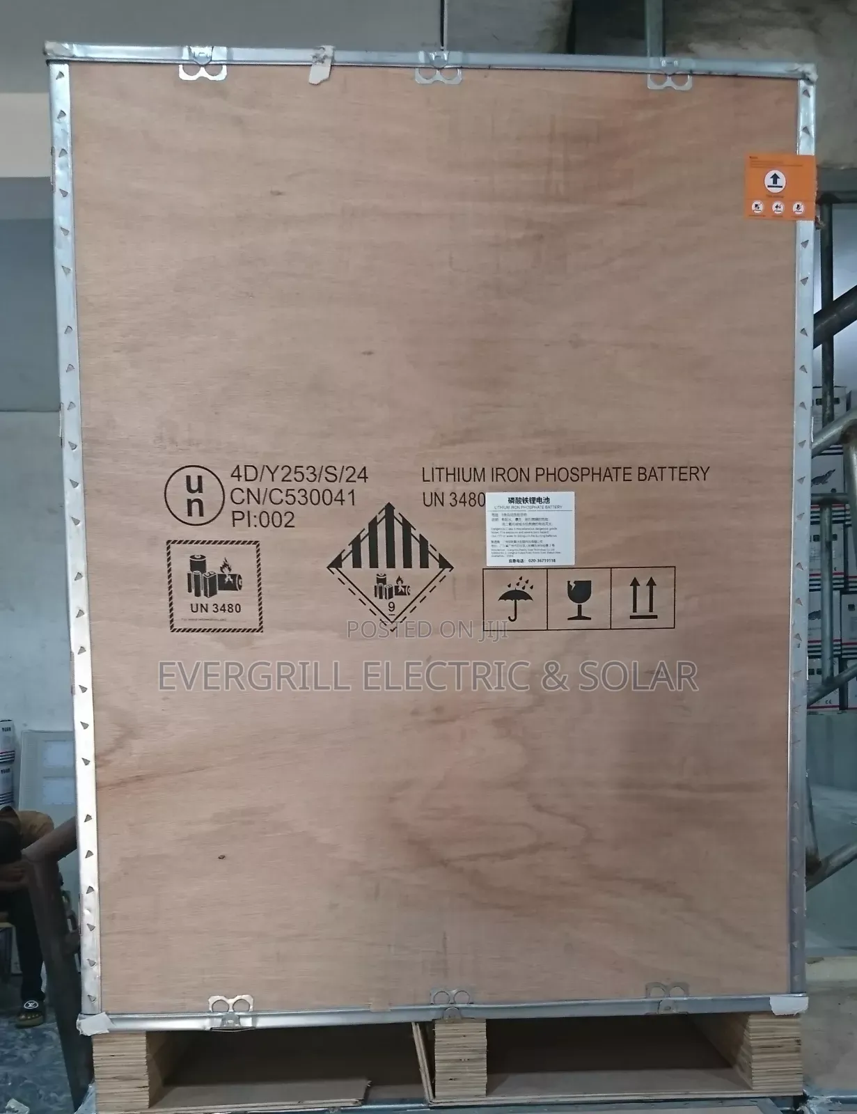 Felicity Lithium Battery 25kwh 51.2V 500ah 7years Warranty