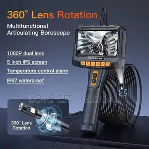G10 Pro 8.5mm 5m Dual Lens 360° Rotation Endoscope Camera