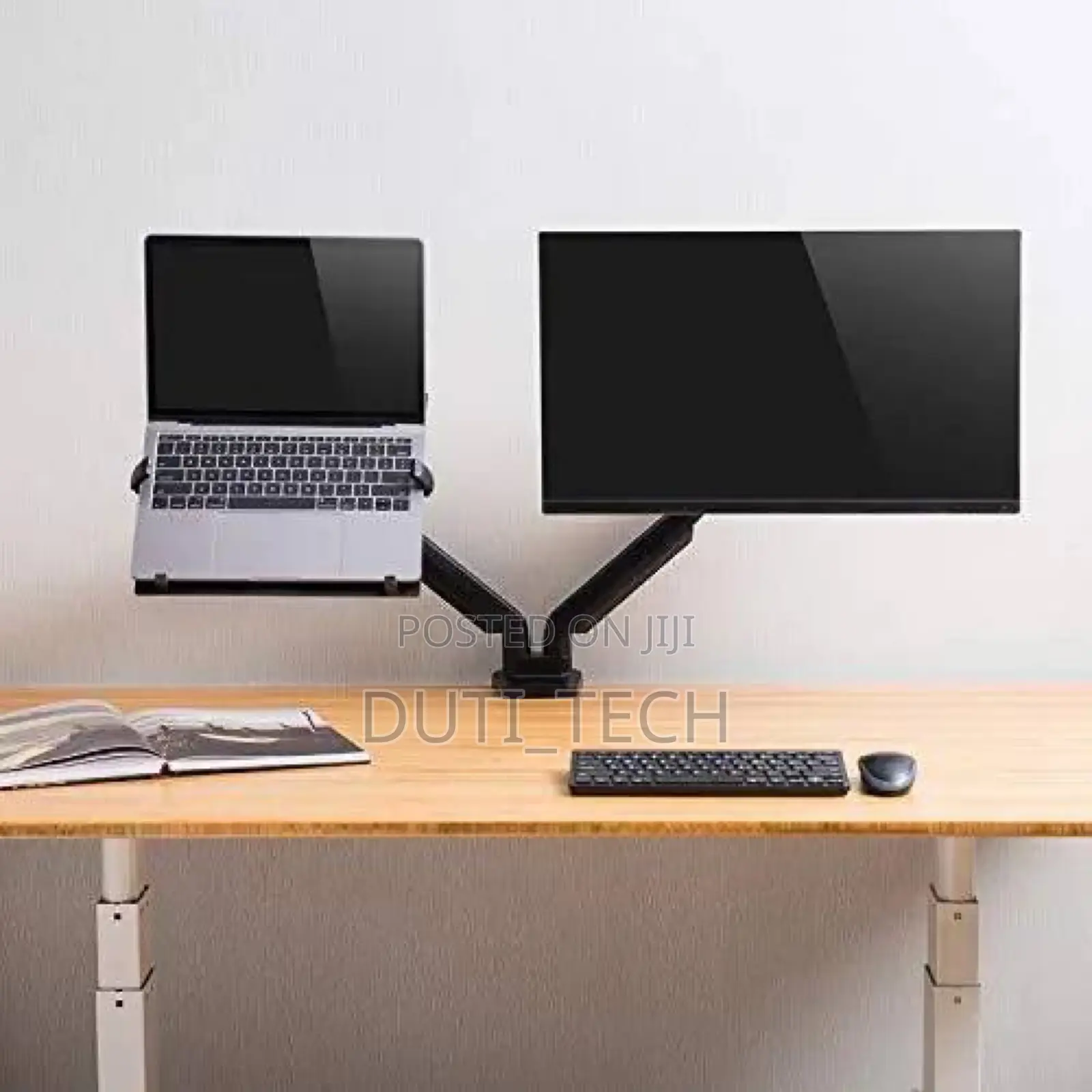 Dual Monitor Stand - A Monitor Holder Laptop Stand for sale - Duti_tech ...