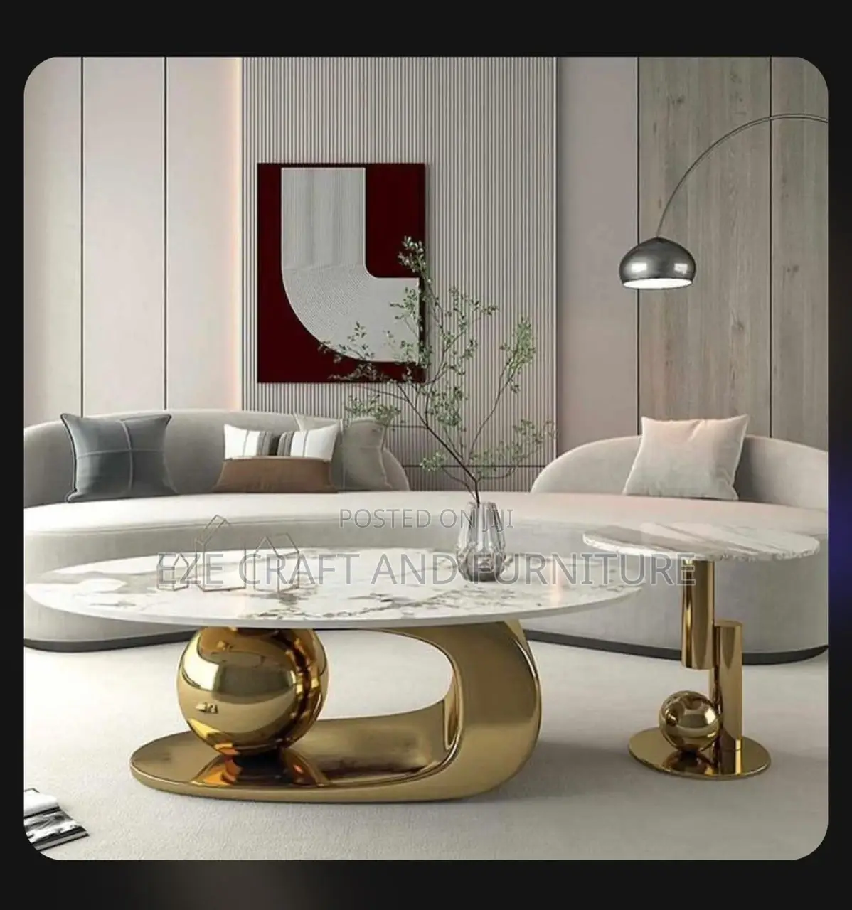 Pendium Marble Center Table