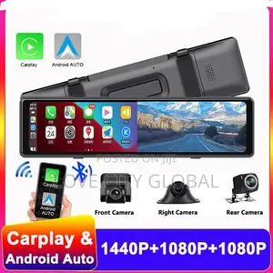 10" Dual Lens Dashcam IPS Touchscreen Night Vision Wifi