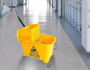 Caution Mop Bucket