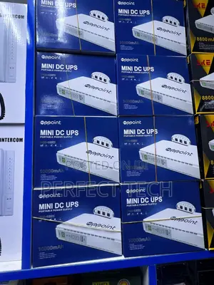 Mini DC UPS Backup 10000mah for Routers,CCTV,POS,Accesspoint