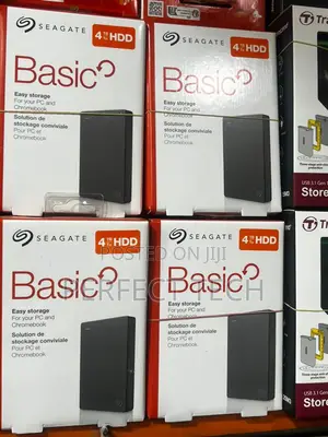 Seagate Basic 4TB Portable External Hard Drive for Laptop