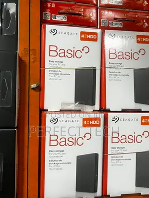 Seagate Basic 4TB Portable External Hard Drive for Laptop