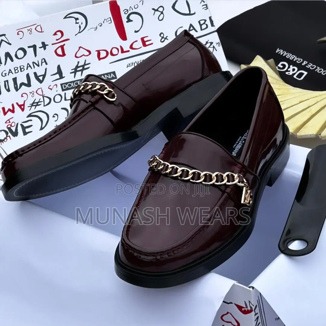 Luxury D G Leather Shoe