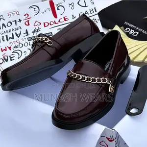 Luxury D G Leather Shoe