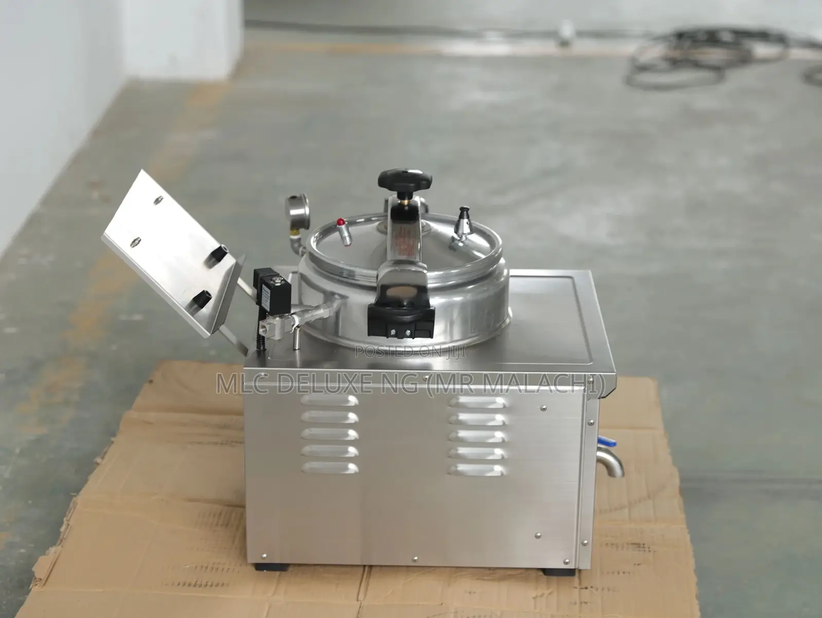 Stainless Kitchen Table Top Deep Fryer / KFC Pressure Fryer