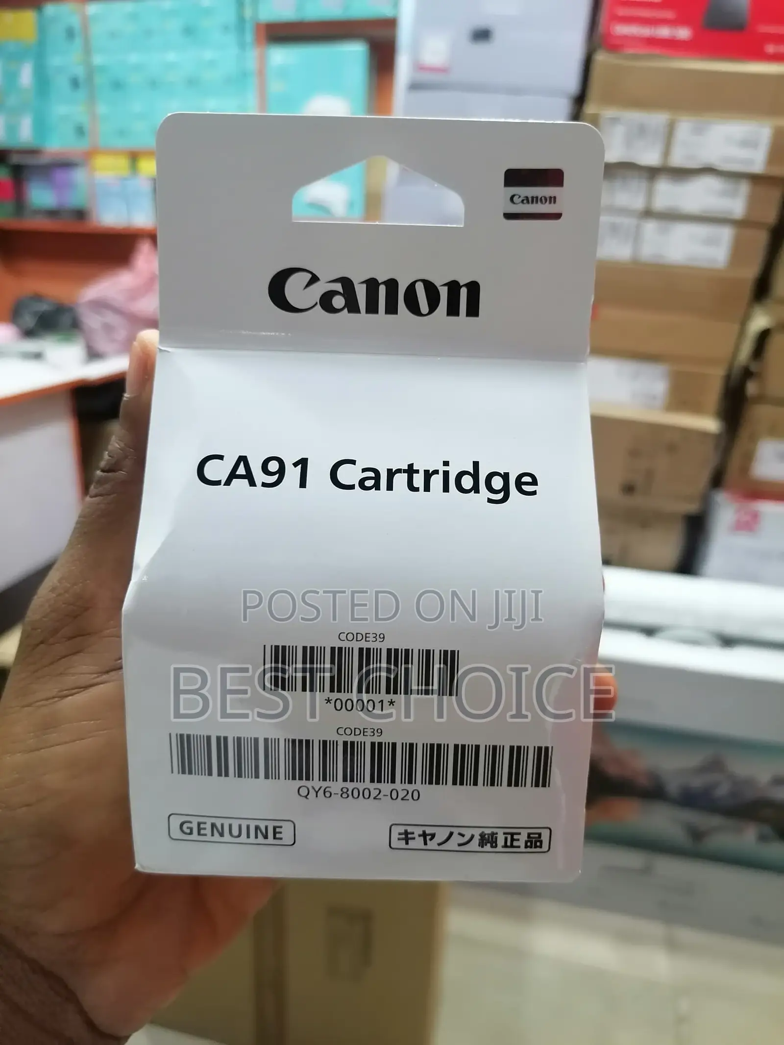 Canon Ink Tank Print- Ca91 Ca92 – Multi-Color - BEST CHOICE Price: ₦ ...