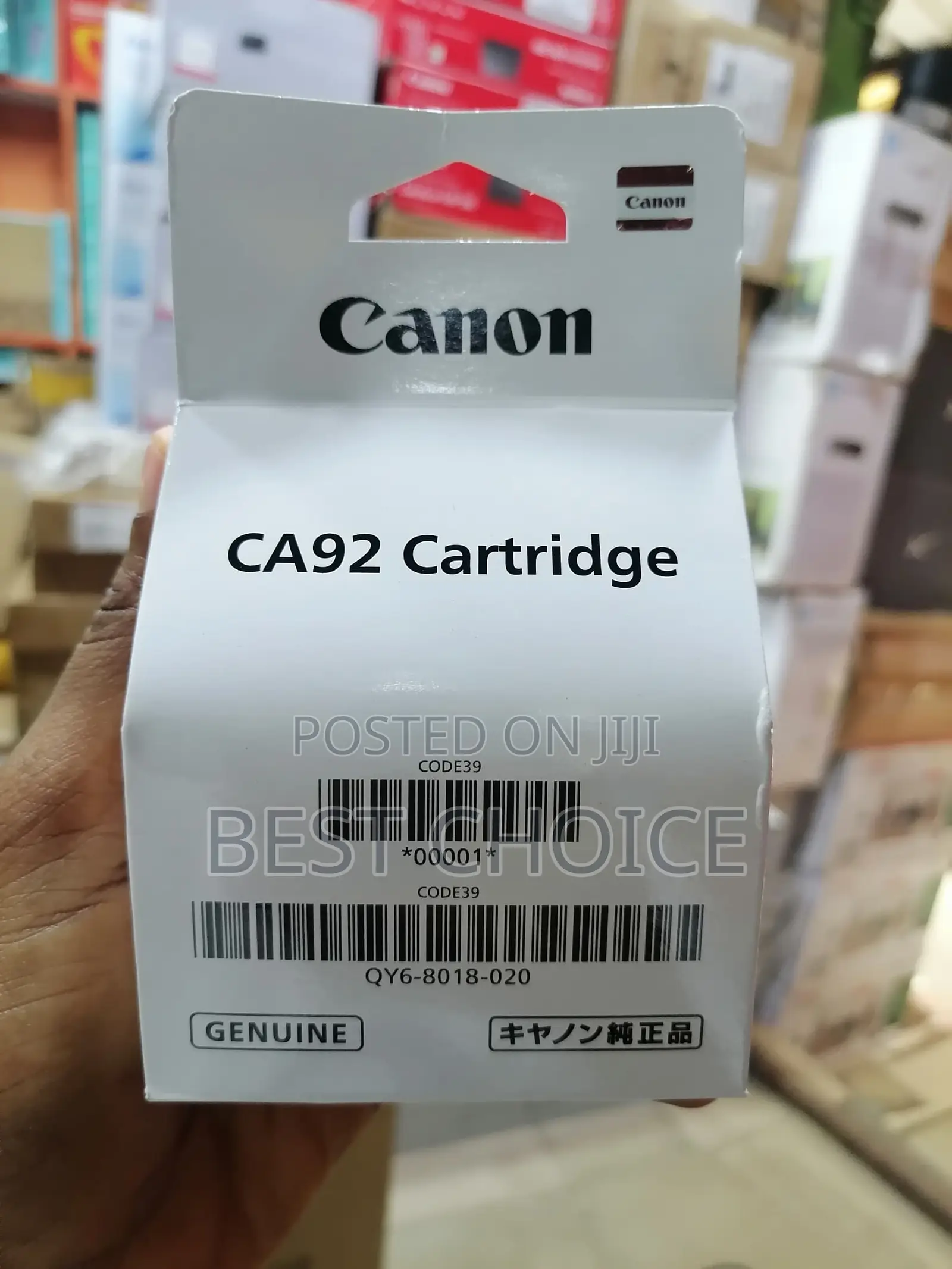 Canon Ink Tank Print- Ca91 Ca92 – Multi-Color for sale - BEST CHOICE ...