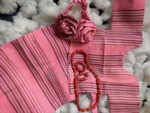 Iroand Buba Aso Oke Kids Birthday Attire Girl