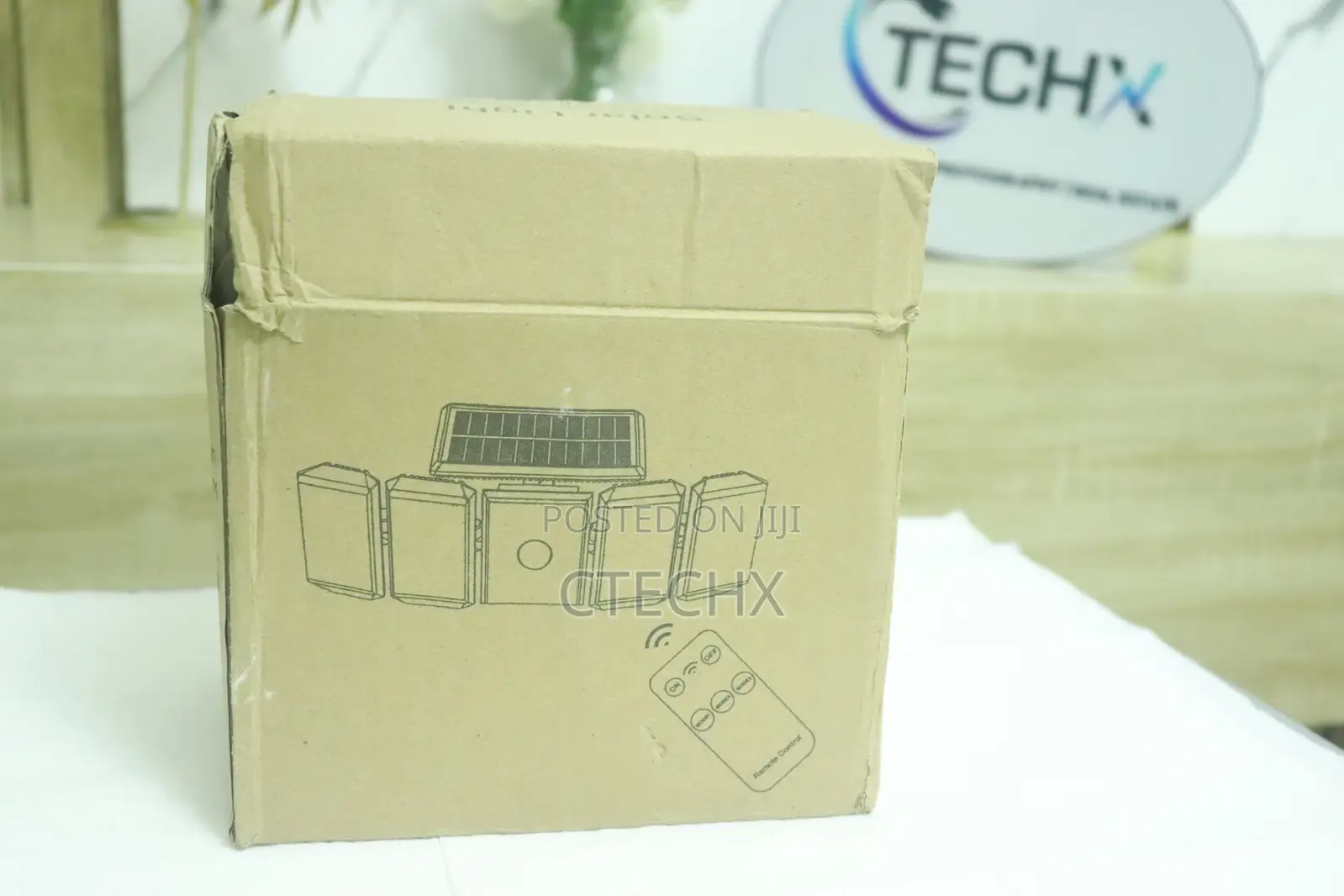 300 Led Solar Light, Sensor Light, 5 Side