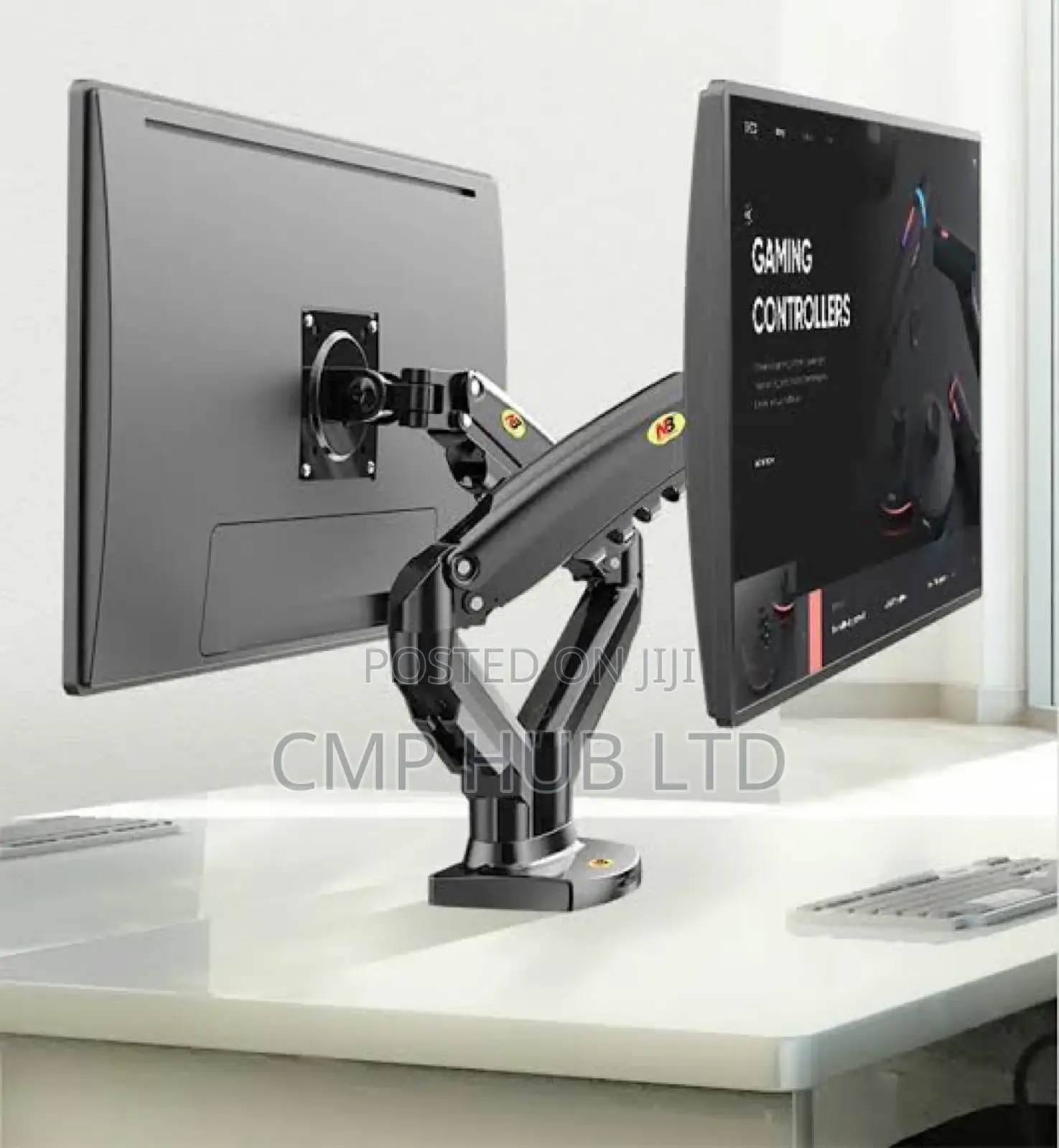 Dual Monitor Gas Spring (Arms) Holder