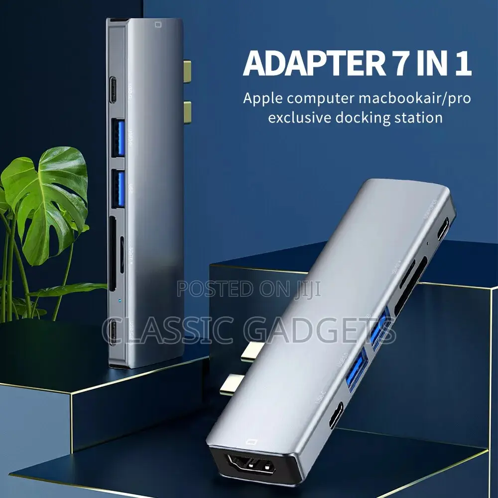 7 in 2 USB -C Hub Type C HDMI Adapter