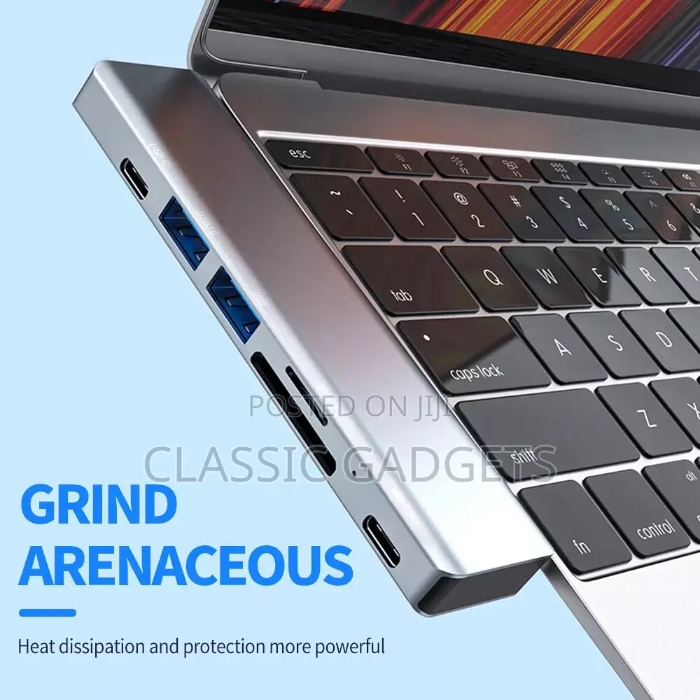 7 in 2 USB -C Hub Type C HDMI Adapter