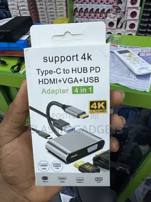 4 in 1 Type C to Hub 87W Fast Charger for Macbook
