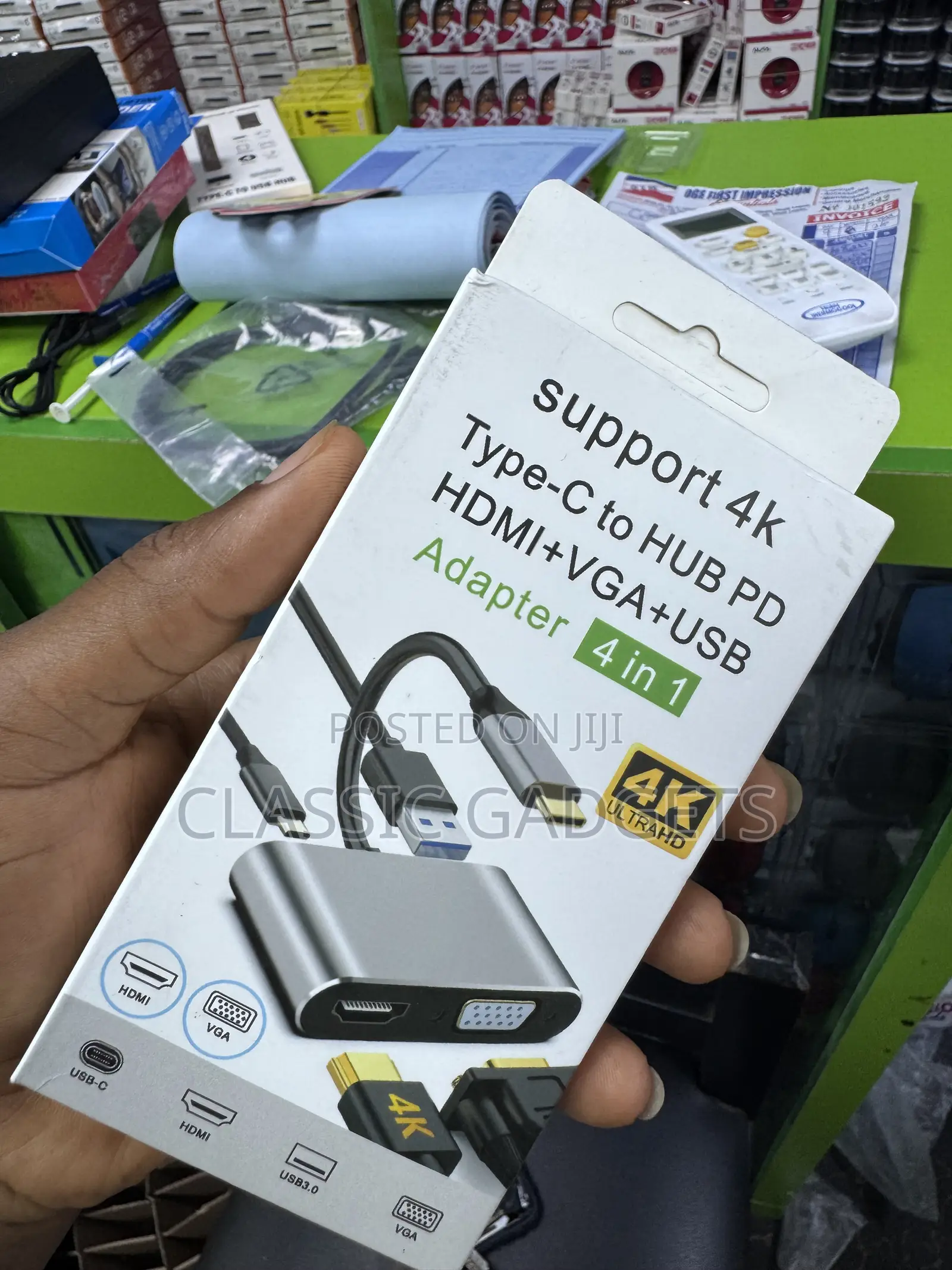 4 in 1 Type C to Hub 87W Fast Charger for Macbook