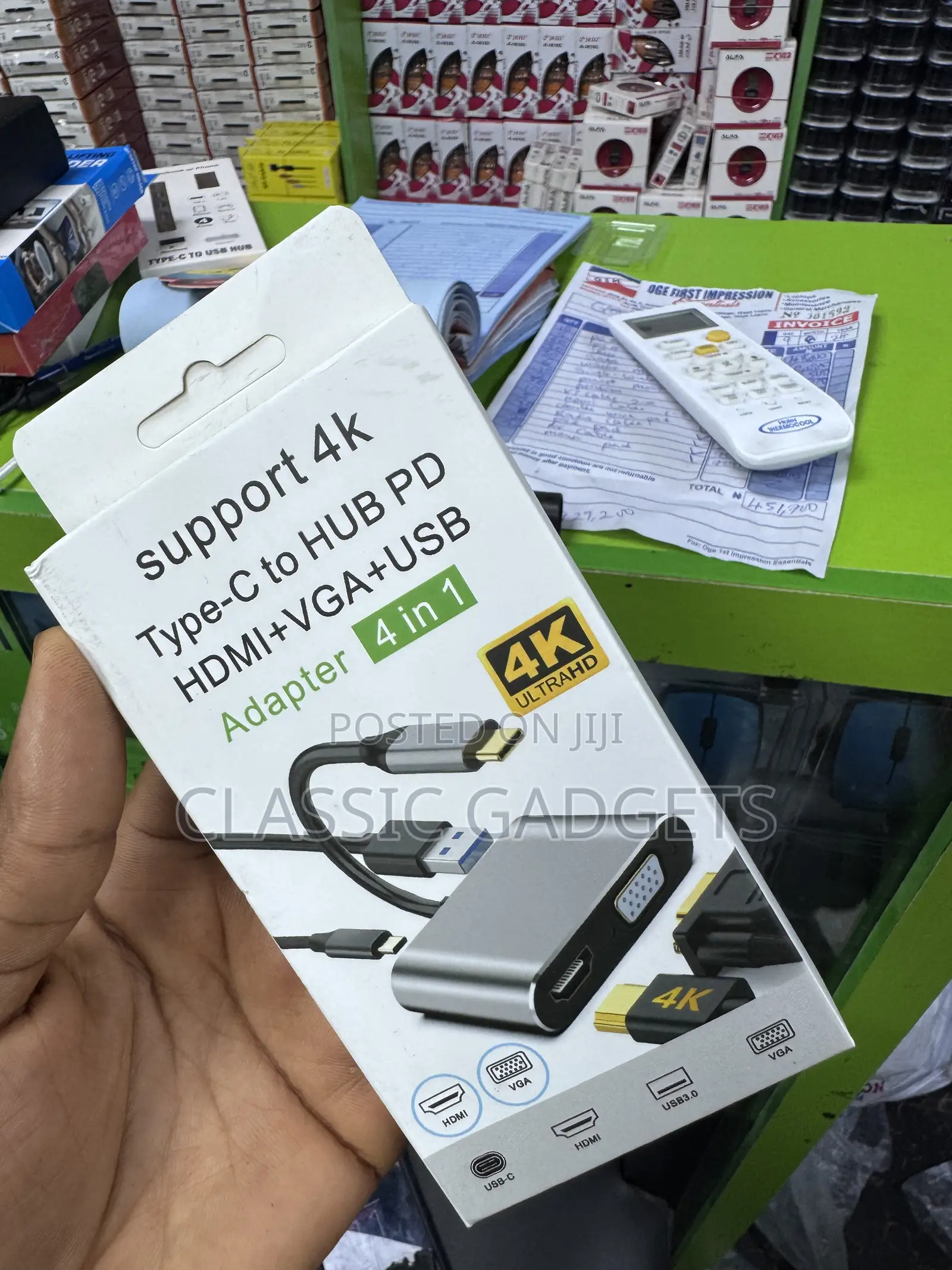 4 in 1 Type C to Hub 87W Fast Charger for Macbook