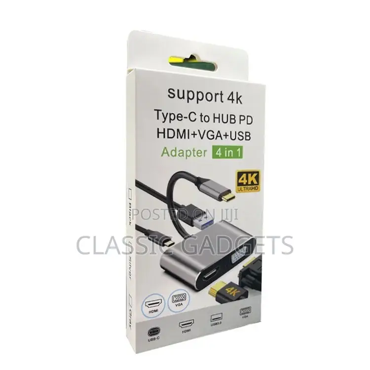 4 in 1 Type C to Hub 87W Fast Charger for Macbook
