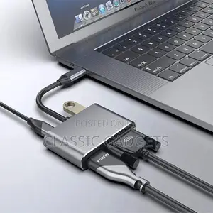 4 in 1 Type C to Hub 87W Fast Charger for Macbook