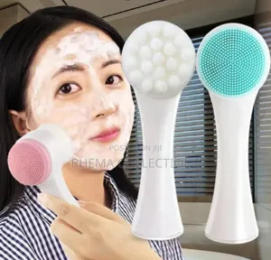 Double Sided Deep Cleaning Face Massager Brush