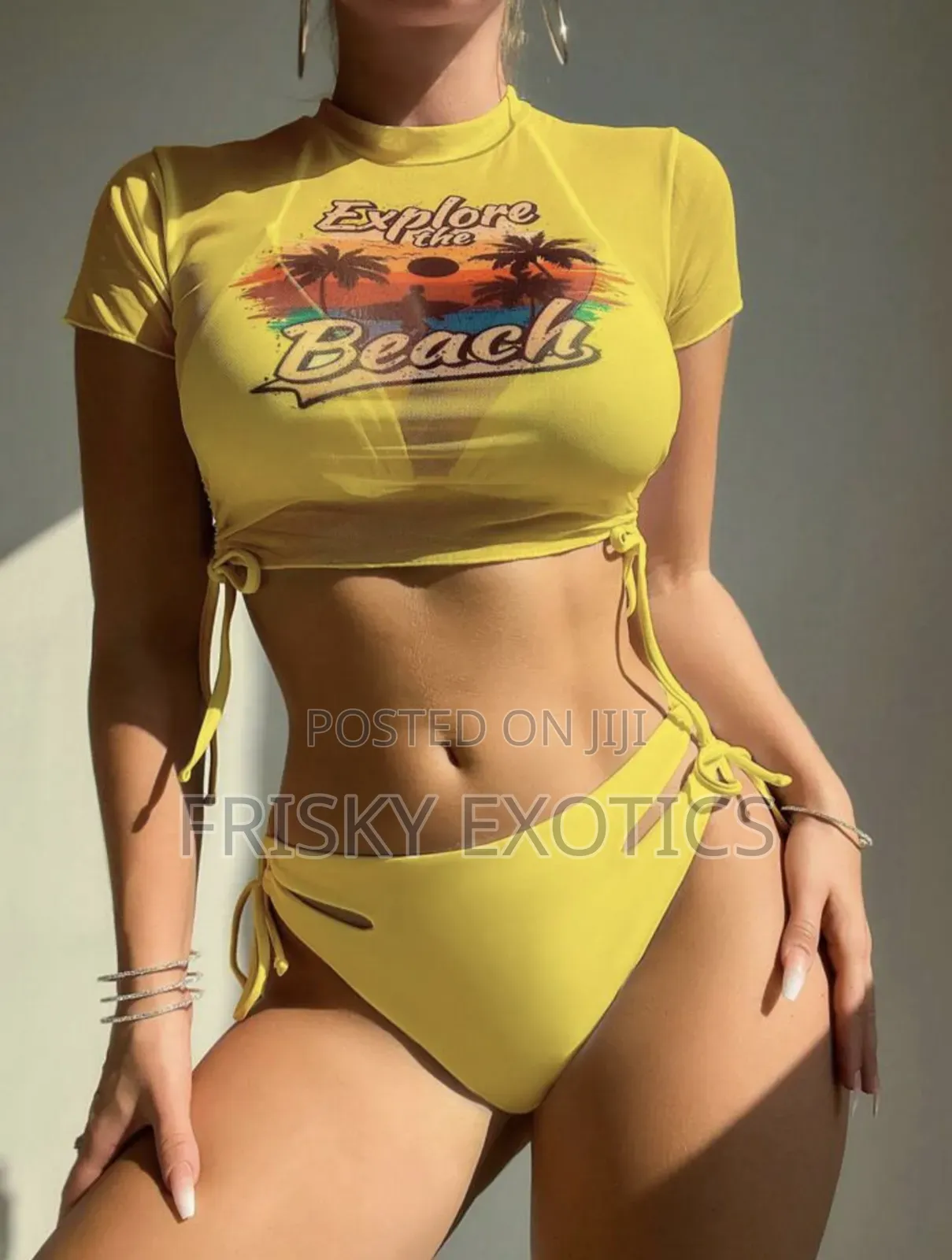 3in1 Bikini Beach Set