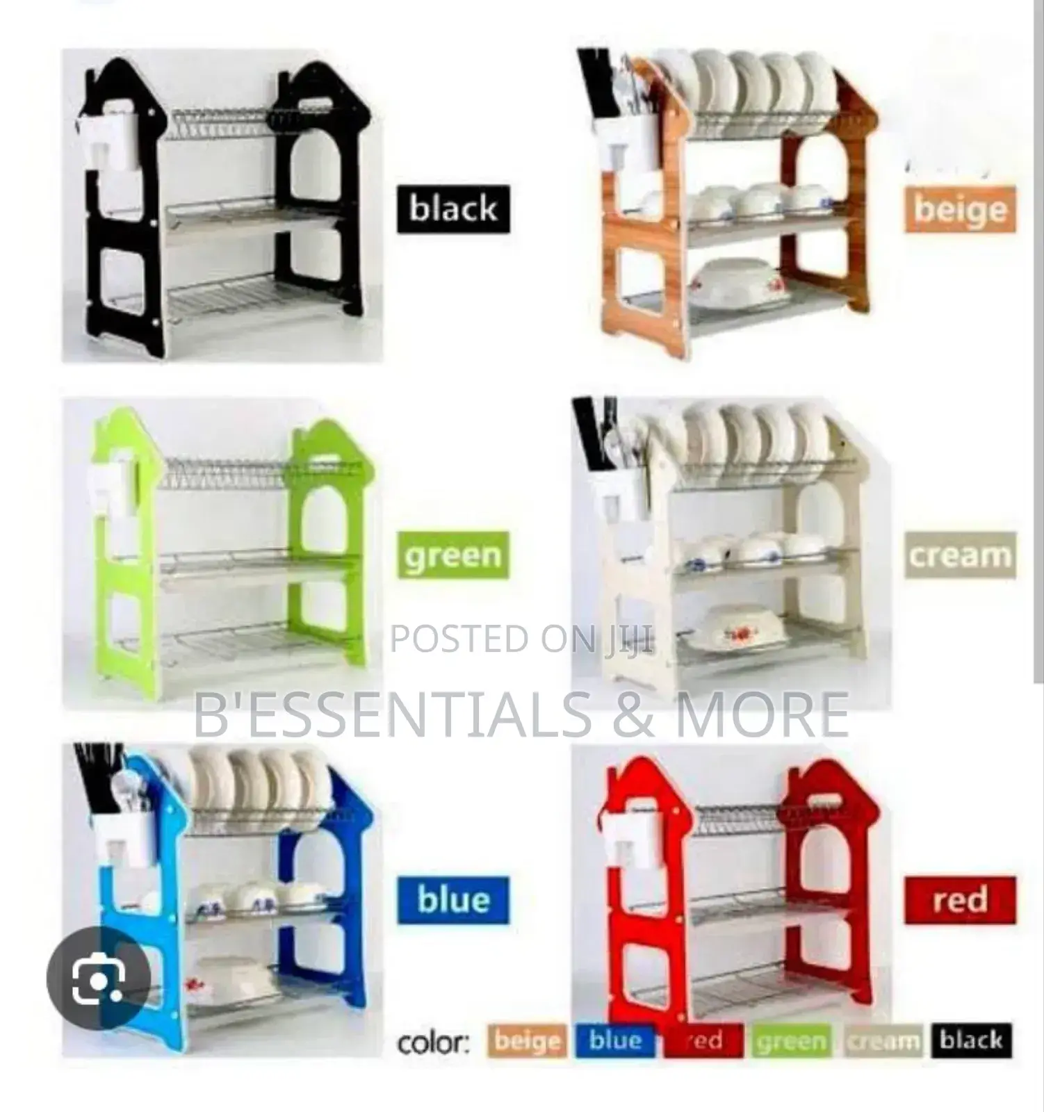 3 Steps "A" Shaped Dish/ Plate Rack