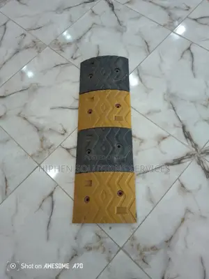Speed Breaker/Road Hump For Road Safety - (Yellow & Black)
