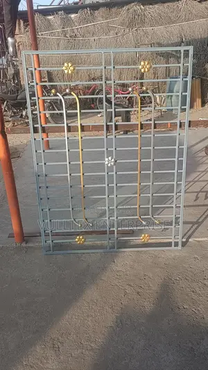 Square Rod Security Window. Burglary.
