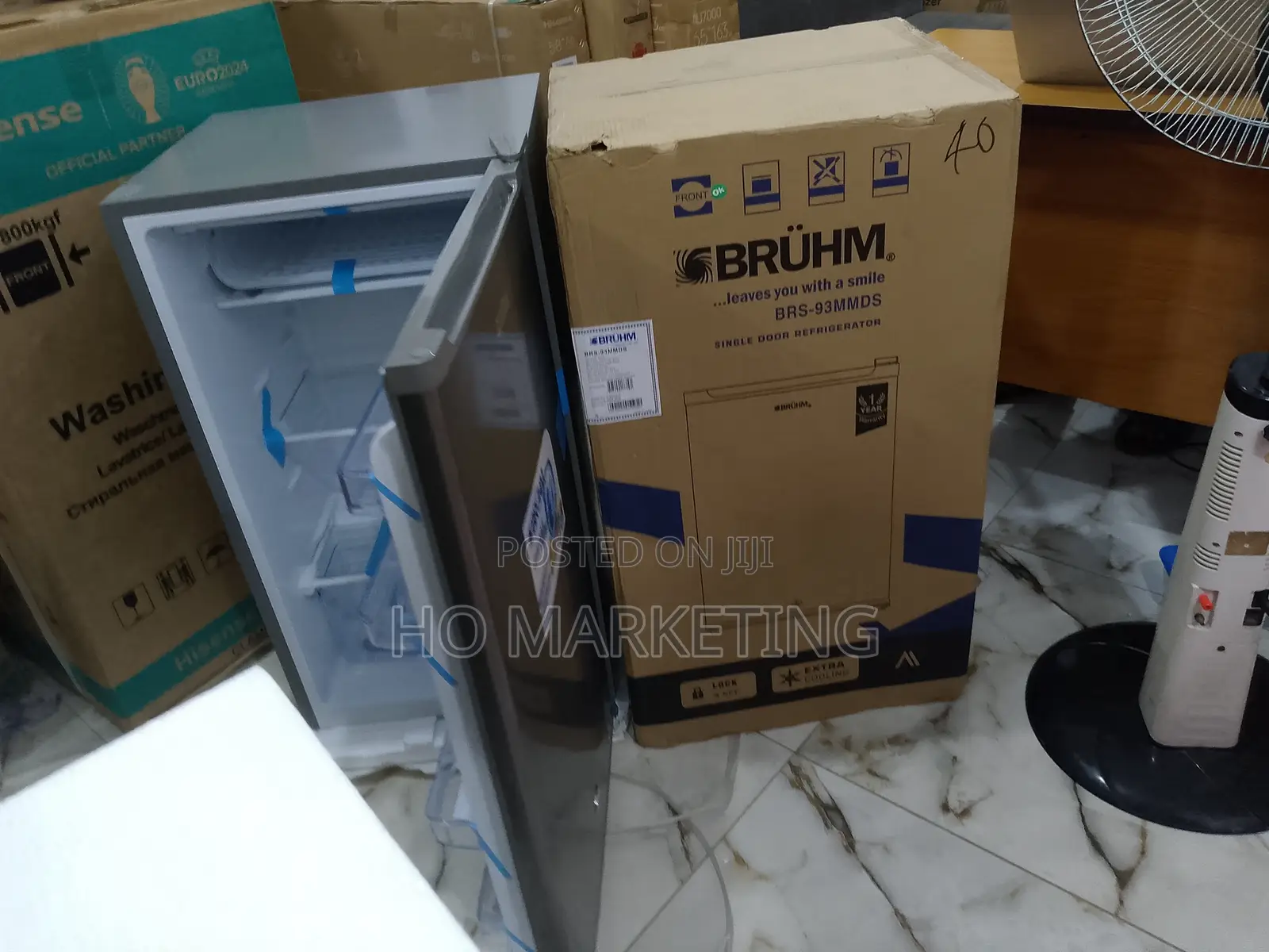 Reliable Bruhm 90L Single Door Refrigerator [Brs-93mmds]