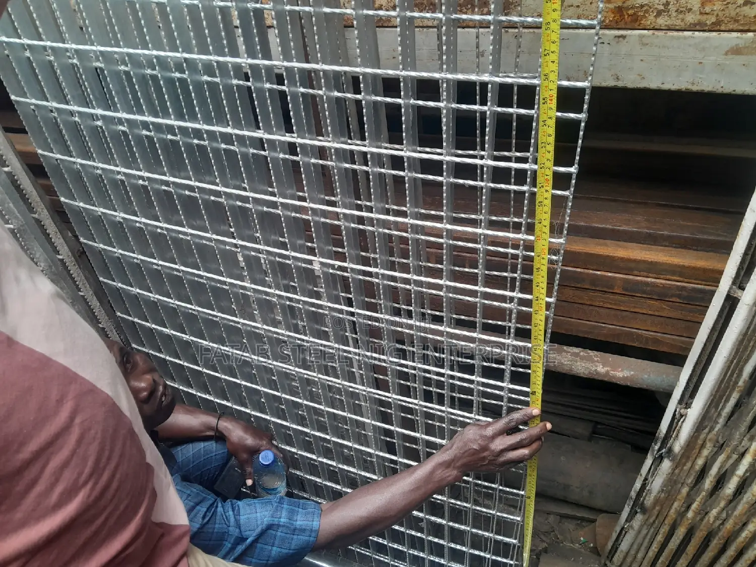 Grating Mesh Galvanise 100/50