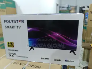 New -in Polystar 32 Inches Smart Tv -PV-HKC32Q1SM